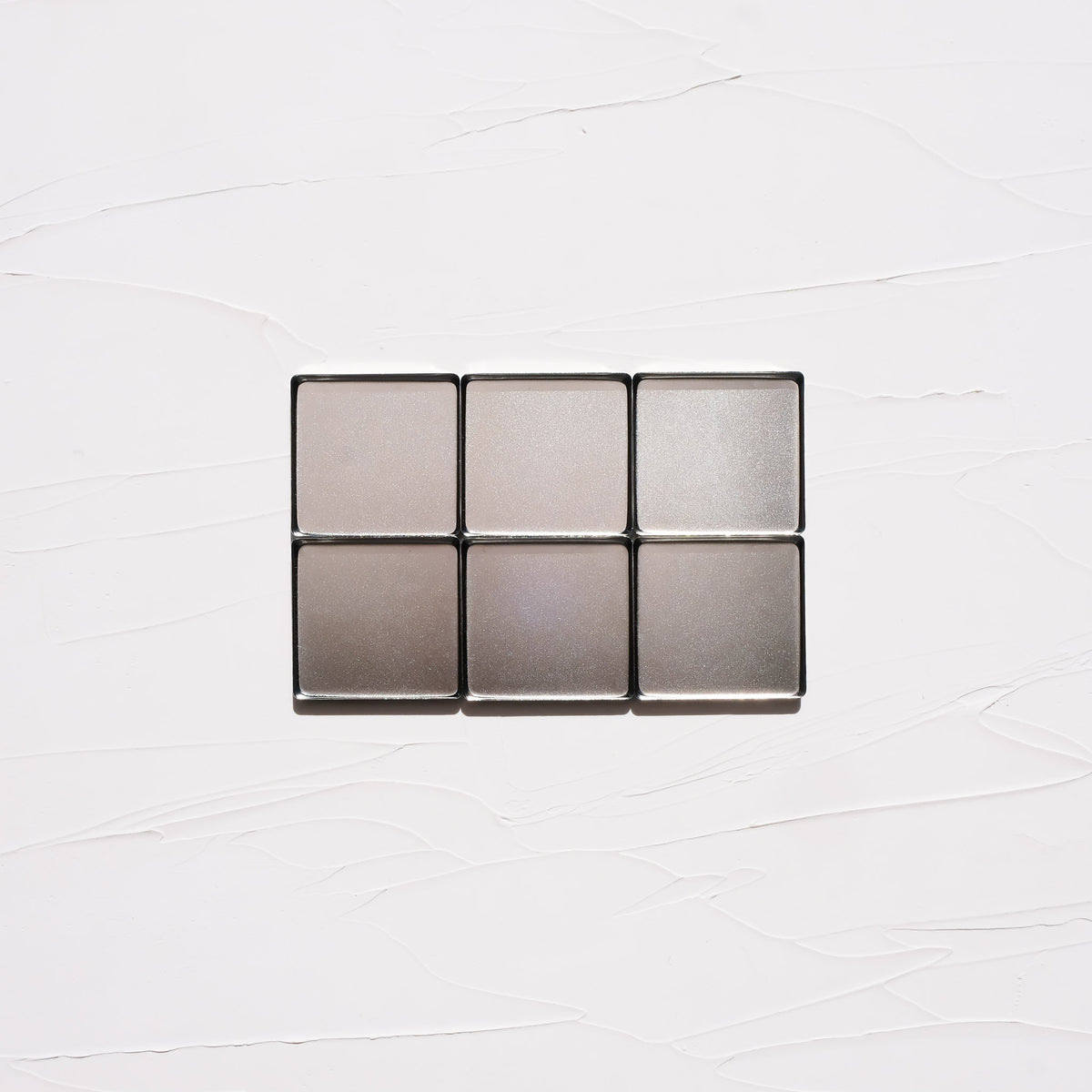 L Empty Metal Pans 6PCS